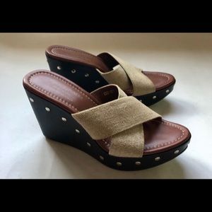 Donald J. Pliner Wedge Sandals